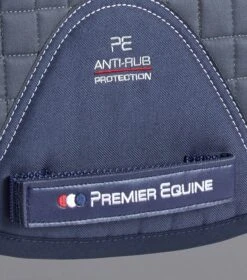 Close Contact European Cotton Saddle Pad - GP/Jump Square 32 Close Contact European Cotton Saddle Pad - GP/Jump Square -Premier Equine Close Contact European Cotton GPJump Square Grey 5
