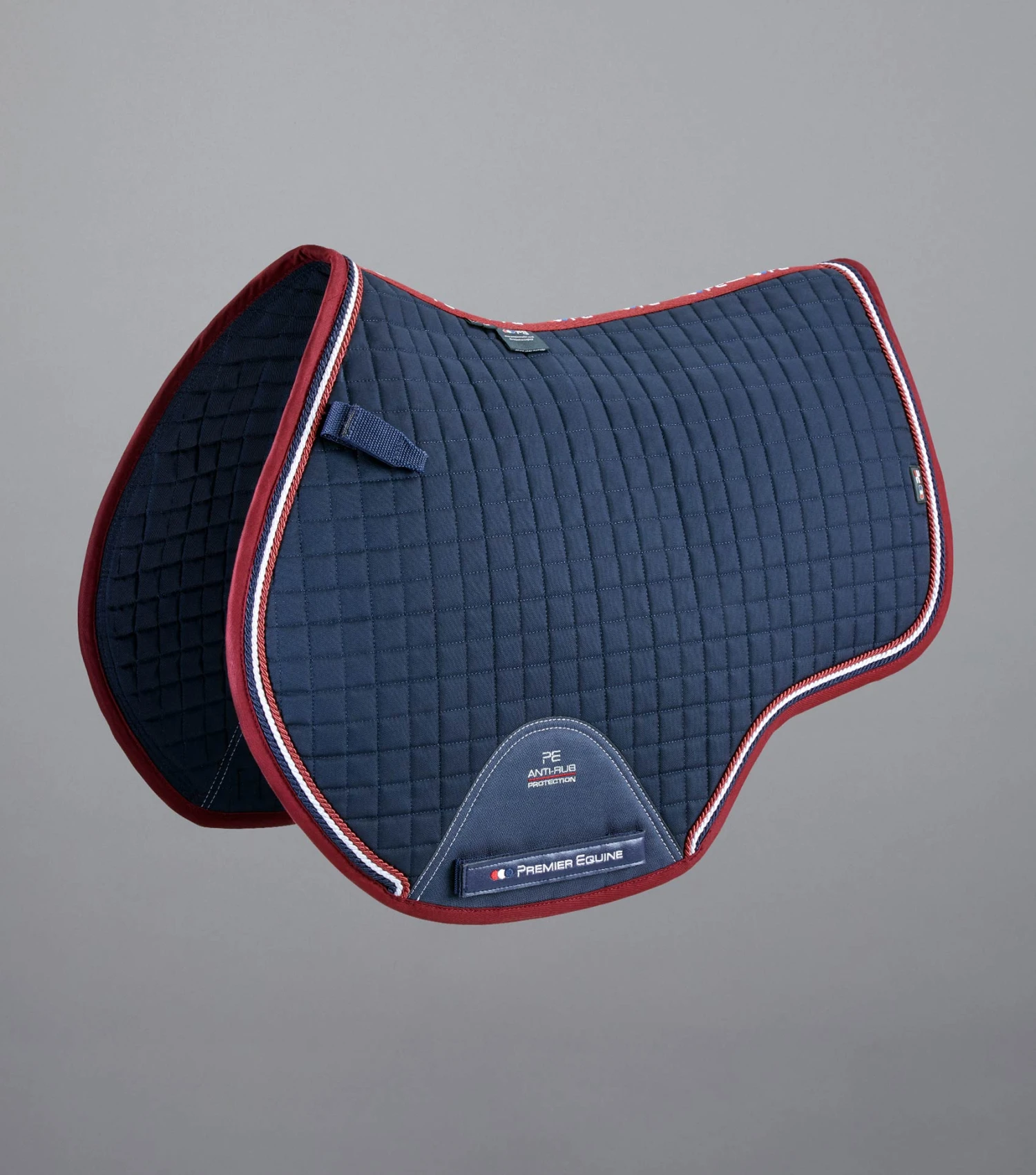 Close Contact European Cotton Saddle Pad - GP/Jump Square 3 Close Contact European Cotton Saddle Pad - GP/Jump Square