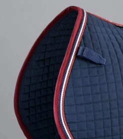 Close Contact European Cotton Saddle Pad - GP/Jump Square 24 Close Contact European Cotton Saddle Pad - GP/Jump Square -Premier Equine Close Contact European Cotton GPJump Square Navy 3