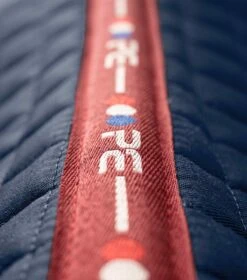 Close Contact European Cotton Saddle Pad - GP/Jump Square 27 Close Contact European Cotton Saddle Pad - GP/Jump Square -Premier Equine Close Contact European Cotton GPJump Square Navy 6