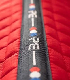 Close Contact European Cotton Saddle Pad - GP/Jump Square 39 Close Contact European Cotton Saddle Pad - GP/Jump Square -Premier Equine Close Contact European Cotton GPJump Square Red 6