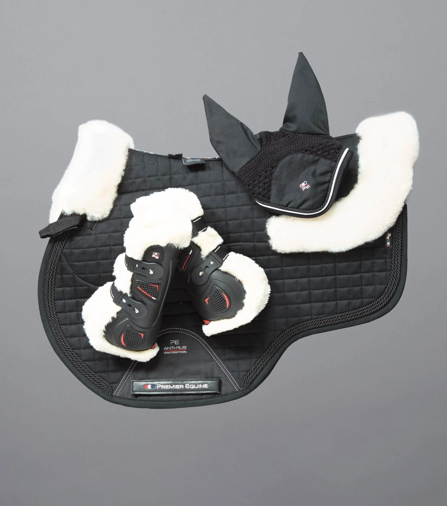 Close Contact Merino Wool European Saddle Pad - GP/Jump Square 16 Close Contact Merino Wool European Saddle Pad - GP/Jump Square - Image 14