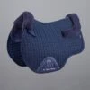 Close Contact Merino Wool European Saddle Pad - GP/Jump Square 1 Close Contact Merino Wool European Saddle Pad - GP/Jump Square -Premier Equine Close Contact Merino Wool European Half Lined GP Jump Square Navy Navy 1