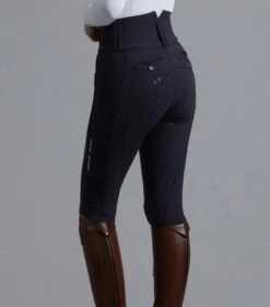 Coco II Ladies Gel Full Seat Riding Breeches -Premier Equine CocoIILadiesGelFullSeatRidingBreeches Navy 4