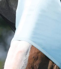 Comfort Tech Lycra Fly Mask -Premier Equine Comfort Tech Lycra Fly Mask Blue 4