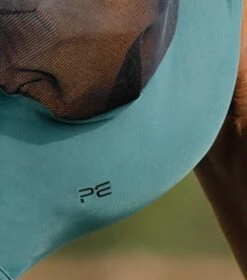 Comfort Tech Lycra Fly Mask -Premier Equine Comfort Tech Lycra Fly Mask Green 3