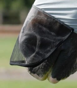 Comfort Tech Lycra Fly Mask Xtra -Premier Equine Comfort Tech Xtra Lycra Fly Mask Grey 4