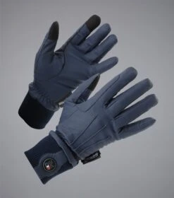Dajour Waterproof Riding Gloves 18 Dajour Waterproof Riding Gloves -Premier Equine Dajour Waterproof Riding Glove Navy 1