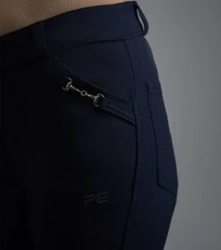 Delta Ladies Full Seat Gel Riding Breeches -Premier Equine Delta ladies breeches navy 4