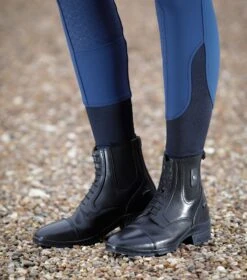 Denver Ladies Leather Paddock/Riding Boot -Premier Equine Denver Leather Paddock Boot Black2 4373c323 6b55 4486 8b16 515d946e489b