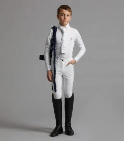 Derby Boys Competition Riding Breeches 13 Derby Boys Competition Riding Breeches -Premier Equine Derby Kids Breeches white 6