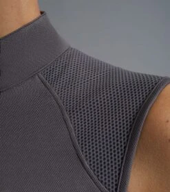 Derina Ladies Technical Sleeveless Riding Top 24 Derina Ladies Technical Sleeveless Riding Top -Premier Equine Derina Ladies Technical Sleeveless Riding Top Grey 5