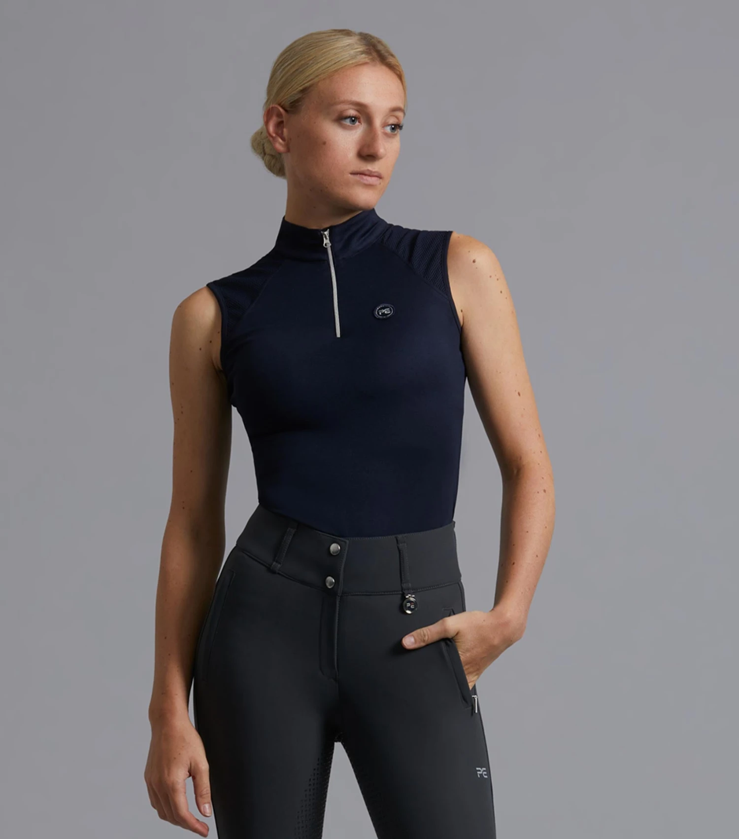Derina Ladies Technical Sleeveless Riding Top 3 Derina Ladies Technical Sleeveless Riding Top