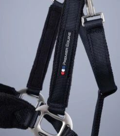 Fleece Padded Horse Head Collar 25 Fleece Padded Horse Head Collar -Premier Equine Fleece Padded Horse Head Collar Black 4