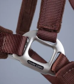 Fleece Padded Horse Head Collar 33 Fleece Padded Horse Head Collar -Premier Equine Fleece Padded Horse Head Collar Brown 6