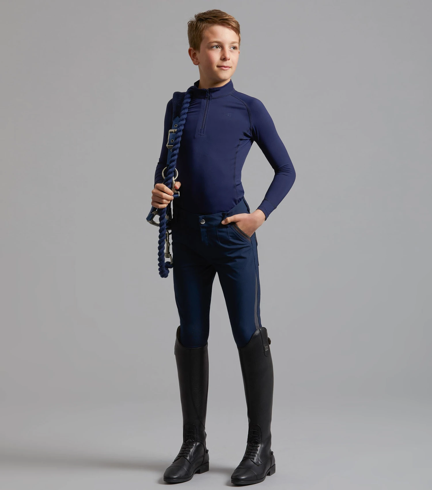 Gando Boys Gel Knee Riding Breeches 8 Gando Boys Gel Knee Riding Breeches - Image 6