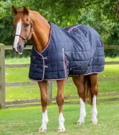 Garissa Stable Rug 100g -Premier Equine Garissa Stable 100 Navy 1