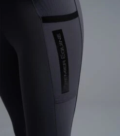 Concerto Girls Riding Tights 28 Concerto Girls Riding Tights -Premier Equine Girls Concerto Tights Grey 3