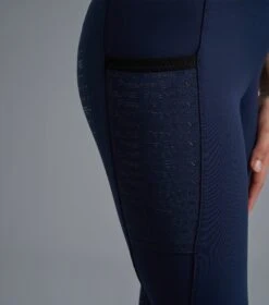 Concerto Girls Riding Tights 23 Concerto Girls Riding Tights -Premier Equine Girls Concerto Tights Navy 4