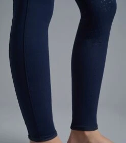 Concerto Girls Riding Tights 24 Concerto Girls Riding Tights -Premier Equine Girls Concerto Tights Navy 5