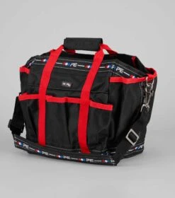 Grooming Kit Bag -Premier Equine Grooming Kit Bag Black and Red 5 0e18050a 3d15 43da 94ff 94b4a4078f67