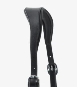 Hennaroso Rolled Anatomic Leather Head Collar 23 Hennaroso Rolled Anatomic Leather Head Collar -Premier Equine Hennaroso Rolled Anatomic Leather Headcollar Black 5