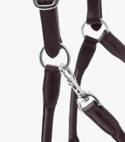 Hennaroso Rolled Anatomic Leather Head Collar 17 Hennaroso Rolled Anatomic Leather Head Collar -Premier Equine Hennaroso Rolled Anatomic Leather Headcollar Brown 6