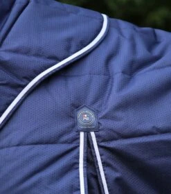 Hydra 200g Stable Rug With Neck Cover -Premier Equine Hydra Stable Rug 200 Navy 4
