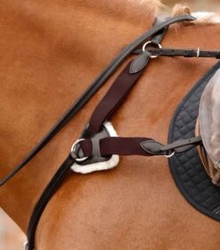 Invorio 5 Point Breastplate -Premier Equine Invorio 5 Point Breastplate Brown 2 f0b5cc81 108d 4993 b9a8 dcf2cf0db088