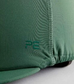 Jersey Hat Silk With Faux Fur Pom Pom -Premier Equine Jersey Hat Silk with Faux Fur Pom Pom Green 6
