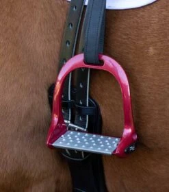 Jopollo Aluminium Performance Stirrups -Premier Equine Jopollo Aluminium Performance Stirrups Red 4 637bc727 6a37 43b8 8395 af8f5878a311