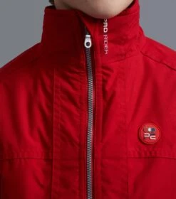 Junior Pro Rider Unisex Riding Jacket 24 Junior Pro Rider Unisex Riding Jacket -Premier Equine Kids Pro Rider Unisex Jacket Red 3