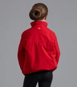 Junior Pro Rider Unisex Riding Jacket 25 Junior Pro Rider Unisex Riding Jacket -Premier Equine Kids Pro Rider Unisex Jacket Red 4