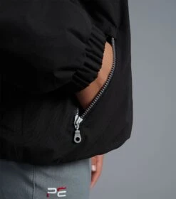 Junior Pro Rider Unisex Riding Jacket 33 Junior Pro Rider Unisex Riding Jacket -Premier Equine Kids Unisex Pro Rider Jacket Black 6