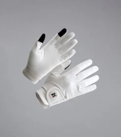 Metaro Junior Riding Gloves 30 Metaro Junior Riding Gloves -Premier Equine Lucca Junior Riding Gloves White 1