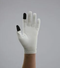 Metaro Junior Riding Gloves 33 Metaro Junior Riding Gloves -Premier Equine Lucca Junior Riding Gloves White 3
