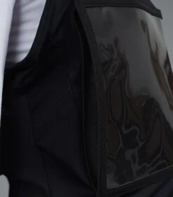 Lycra Vest Competition Bib 11 Lycra Vest Competition Bib -Premier Equine Lycra Vest Competition Bib Black 4