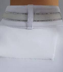 Maria Diamante Show Shirt -Premier Equine Maria Shirt White 6 fd1fafc5 a2f9 4d96 b008 21d8ff5f20eb