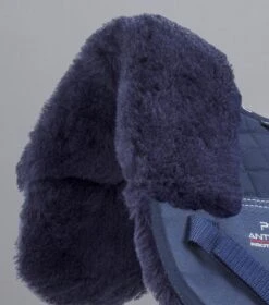 Merino Wool Saddle Pad - Half Pad 24 Merino Wool Saddle Pad - Half Pad -Premier Equine Merino Wool Half Pad Navy Navy 3