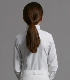 Tessa Girls Long Sleeve Show Shirt 10 Tessa Girls Long Sleeve Show Shirt -Premier Equine MiniTessaLongSleeveTieShowShirt White 3 3b7b6dfb a931 44c7 846f fa27b214b11b