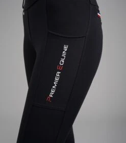 Mirillo Ladies Full Seat Gel Riding Tights -Premier Equine Mirillo Black 4