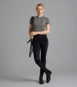 Mirillo Ladies Full Seat Gel Riding Tights -Premier Equine Mirillo Black 6