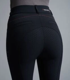 Moneta Ladies Riding Breeches 17 Moneta Ladies Riding Breeches -Premier Equine Moneta Ladies Full Seat Gel Riding Breeches Anthracite 4