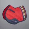 My Pony Jack Cotton GP/Jump Glitter Saddle Pad -Premier Equine My Pony Jack GP Jump Saddle Pad Red 1