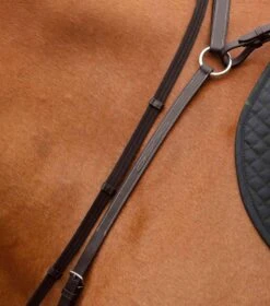 Norbello Hunter Breastplate 22 Norbello Hunter Breastplate -Premier Equine Norbello Hunter Breastplate Brown 3