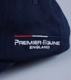 Premier Equine Baseball Cap -Premier Equine PE Baseball Cap Navy 3