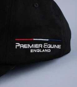 Premier Equine Baseball Cap -Premier Equine PE Baseball cap black 3