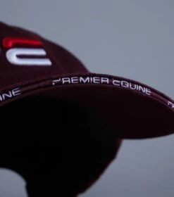 Premier Equine Baseball Cap -Premier Equine PE Baseball cap wine 2