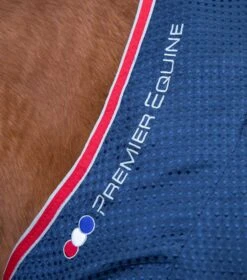 Premier Equine Sports Cooler Rug 16 Premier Equine Sports Cooler Rug -Premier Equine PE Sport Cooler Rug Navy 2