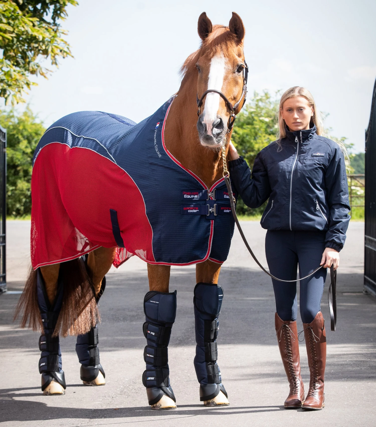 Premier Equine Sports Cooler Rug 4 Premier Equine Sports Cooler Rug - Image 2